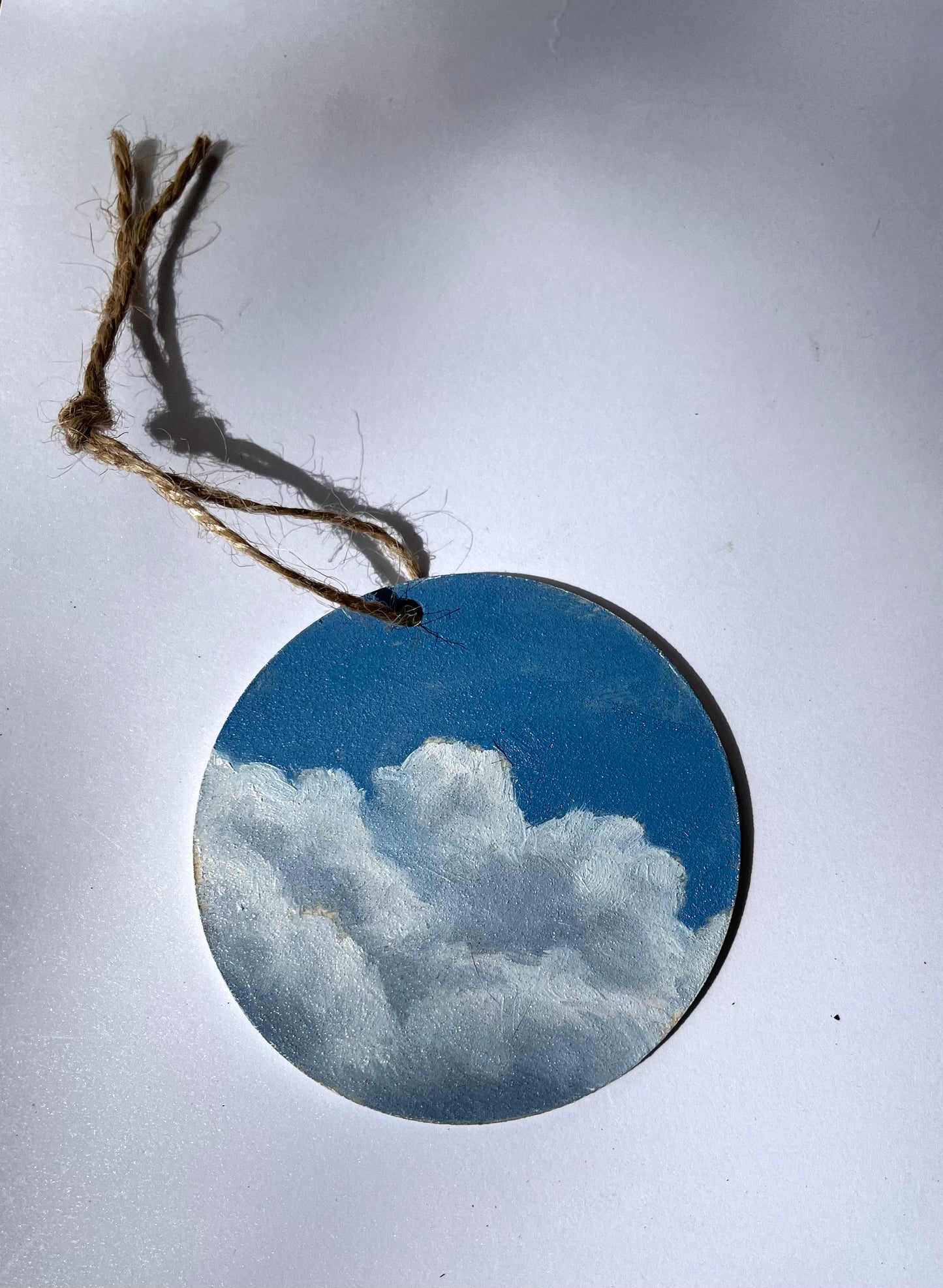 Cloud - Hand painted Christmas Ornaments